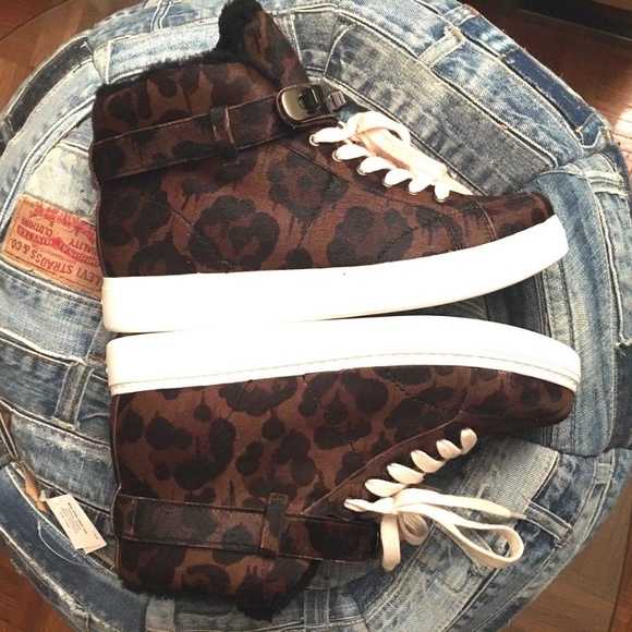 Coach Richmond Swagger Leopard Sneaker 7 - Picture 6 of 6